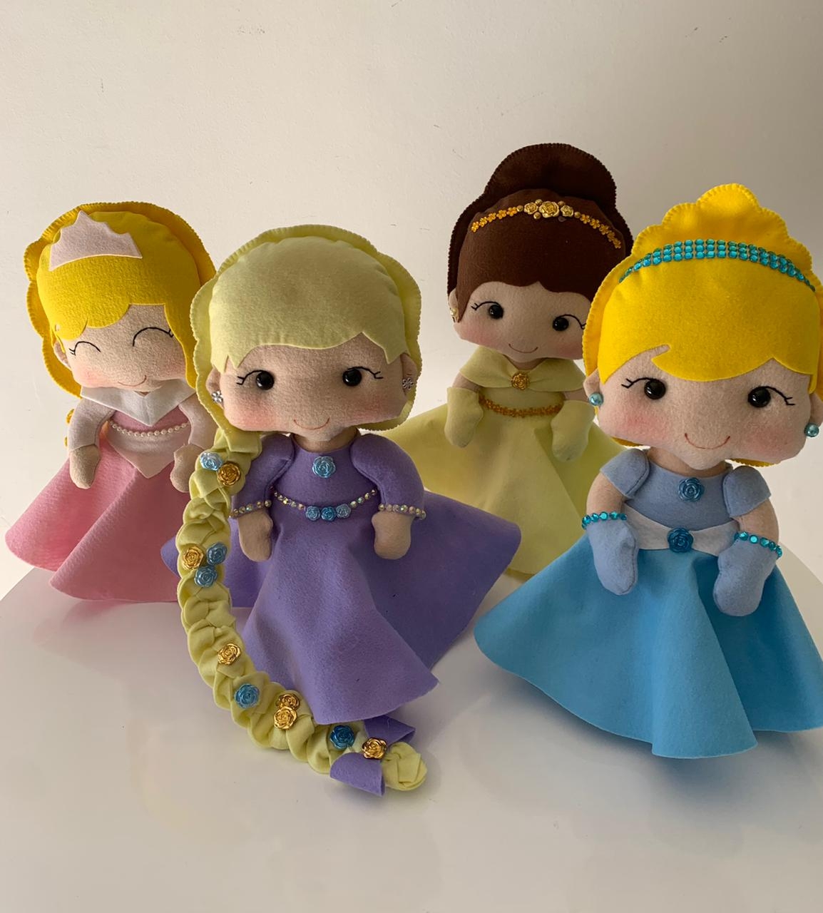 Feltro Princesas - suafesta.gyn