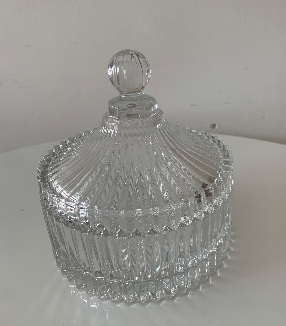 Bomboniere Cristal Redonda - suafesta.gyn