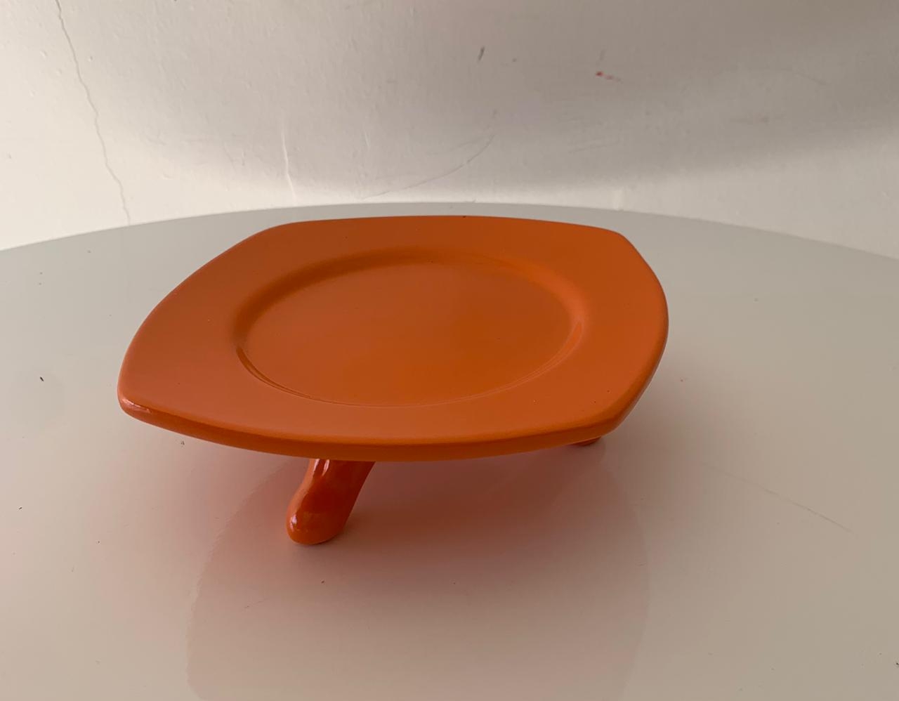 Doceira Quadrada Pp Laranja - suafesta.gyn
