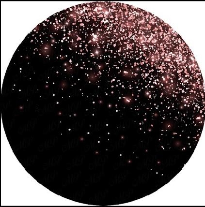 Painel Sublimado Glitter Rosé 1,5X1,5 - suafesta.gyn