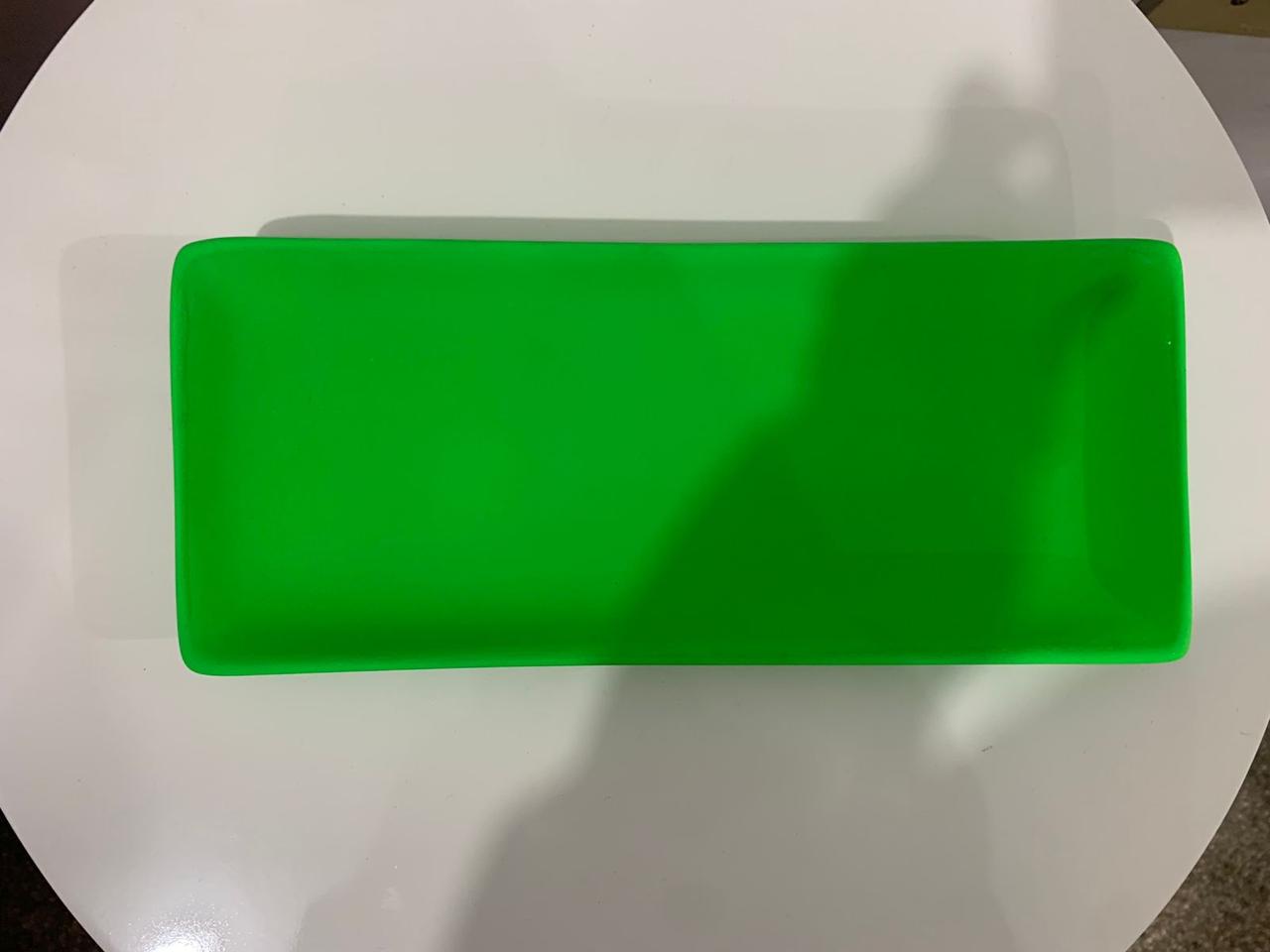 Doceira Retangular G Verde Neon - suafesta.gyn