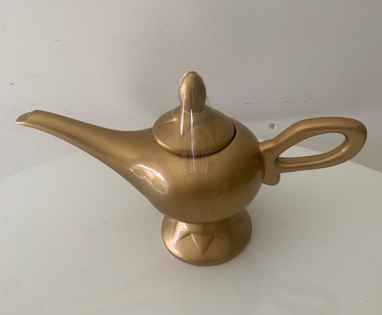 Lâmpada Aladin Dourado - suafesta.gyn