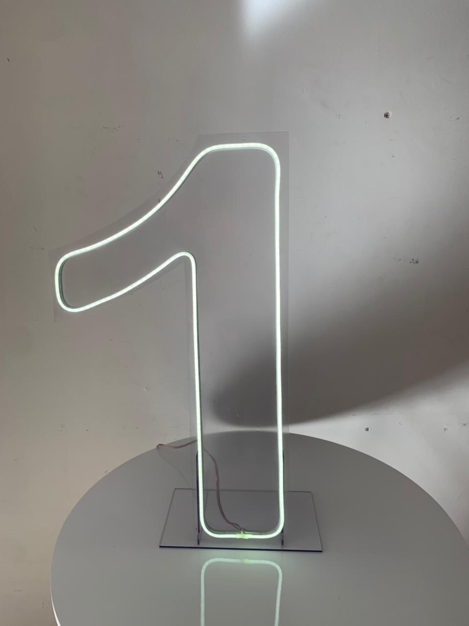 Número Led 1 - suafesta.gyn