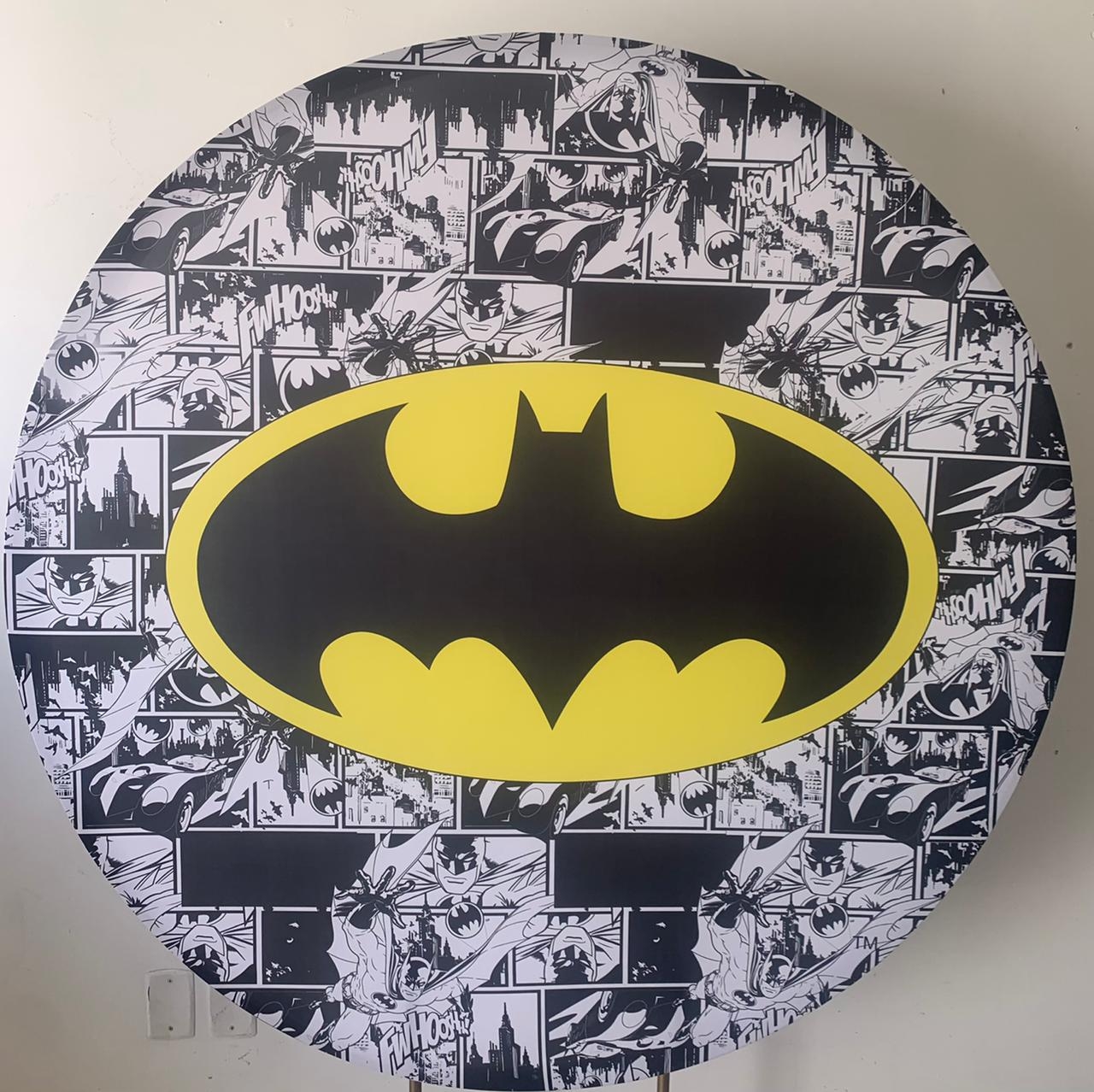 Painel Sublimado Batman 1,5X1,5 - suafesta.gyn