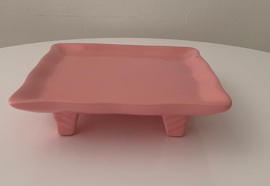 Doceira Quadrada Rosa - suafesta.gyn
