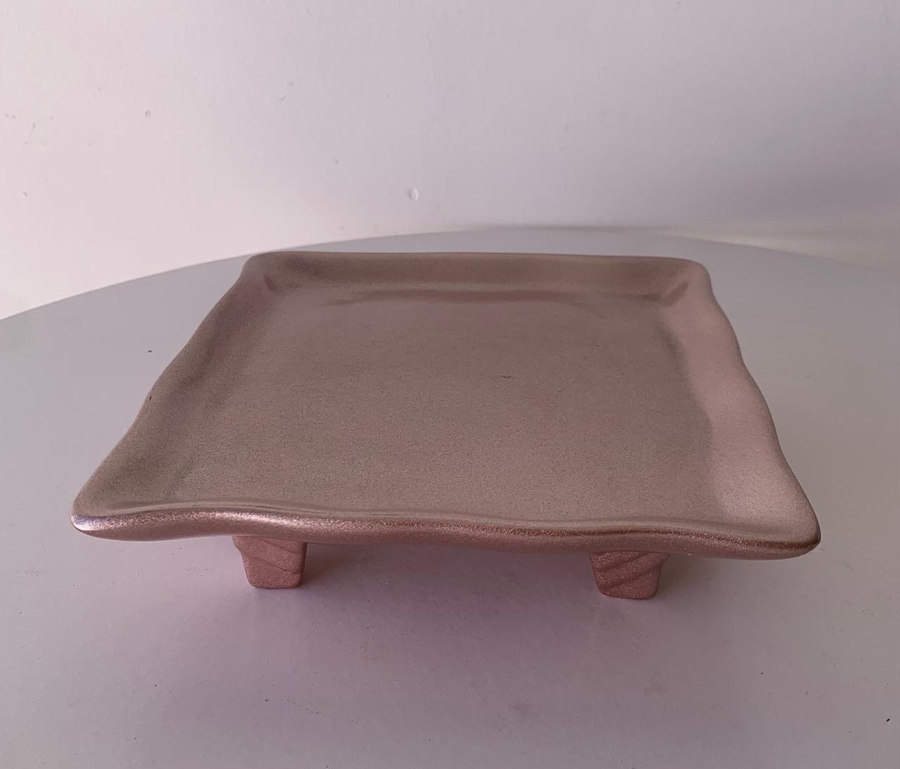 Doceira Quadrada Rosé - suafesta.gyn