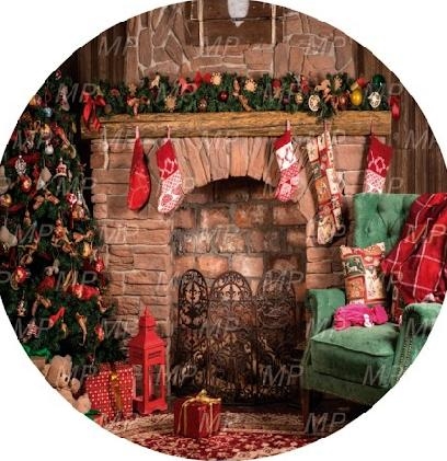 Painel Sublimado Natal 1,5X1,5 - suafesta.gyn