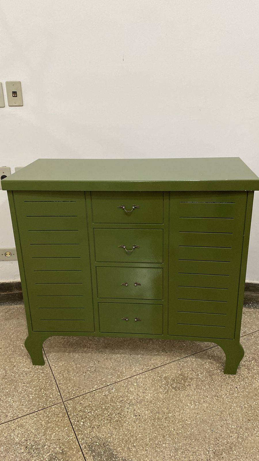 Cômoda G Verde Musgo - suafesta.gyn