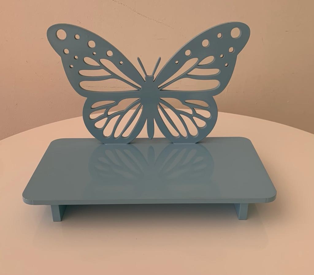 Doceira Borboleta Mdf Azul - suafesta.gyn