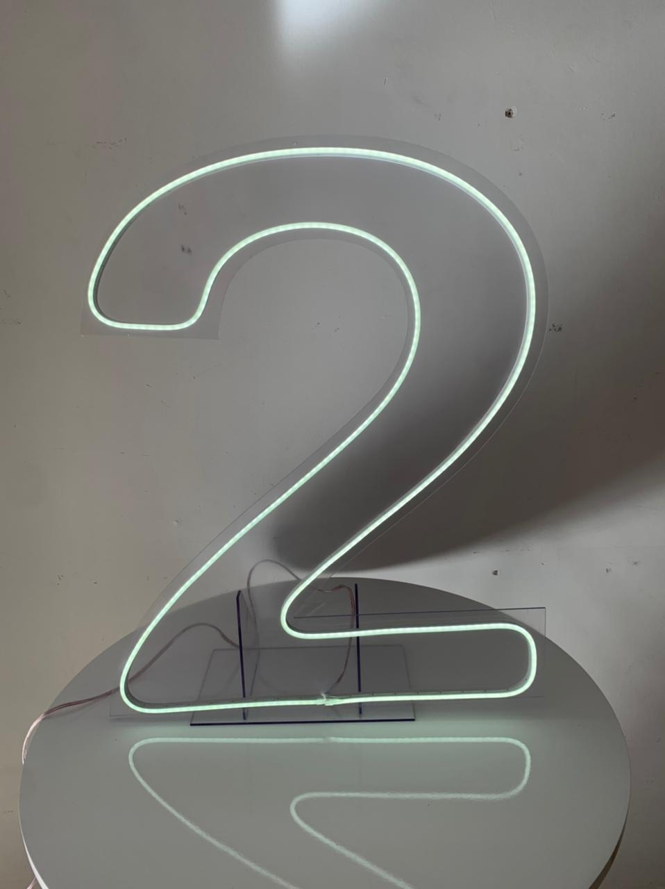 Número Led 2 - suafesta.gyn
