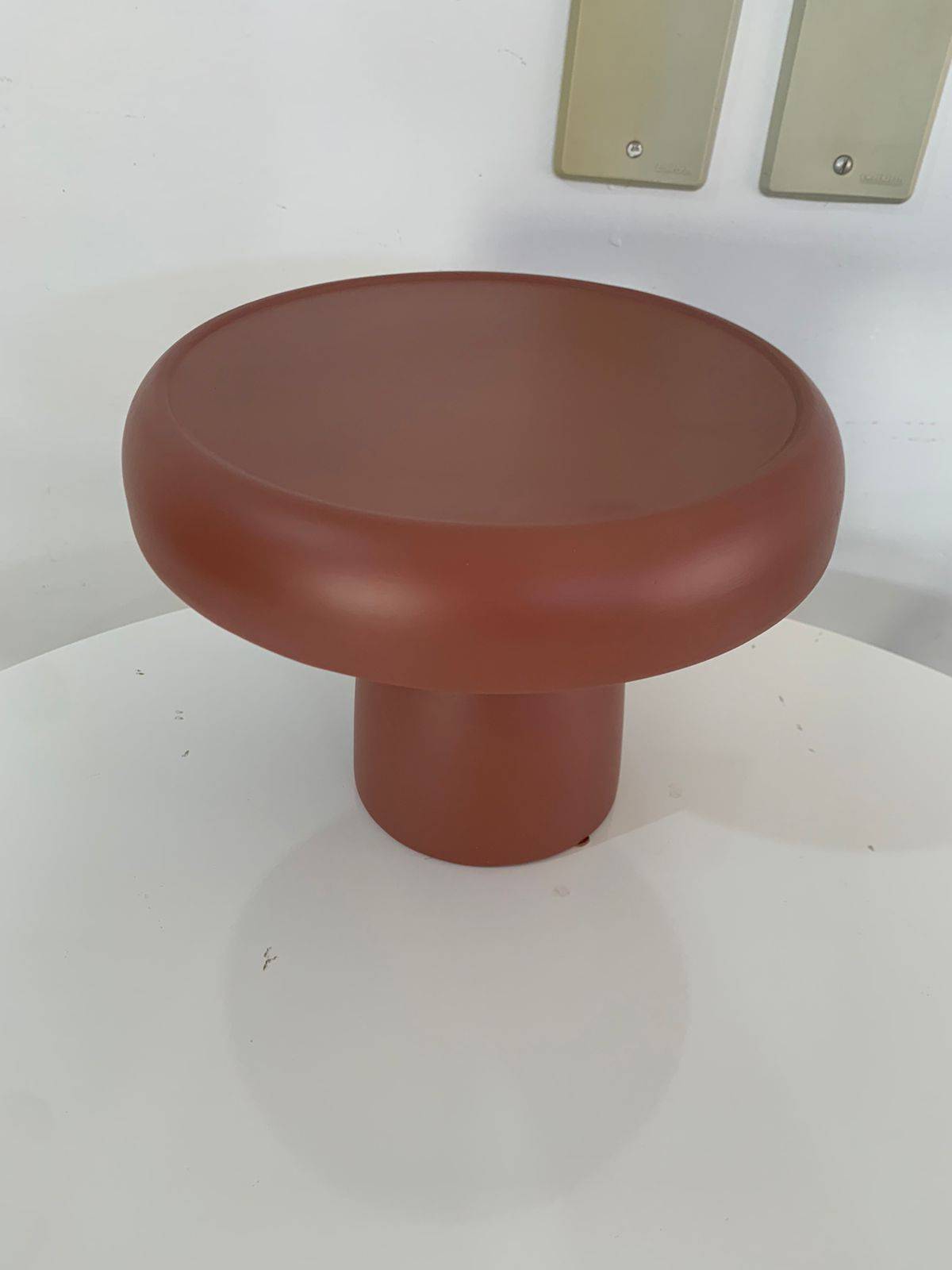 Boleira Cogumelo Porcelana M Terra Roxa - suafesta.gyn