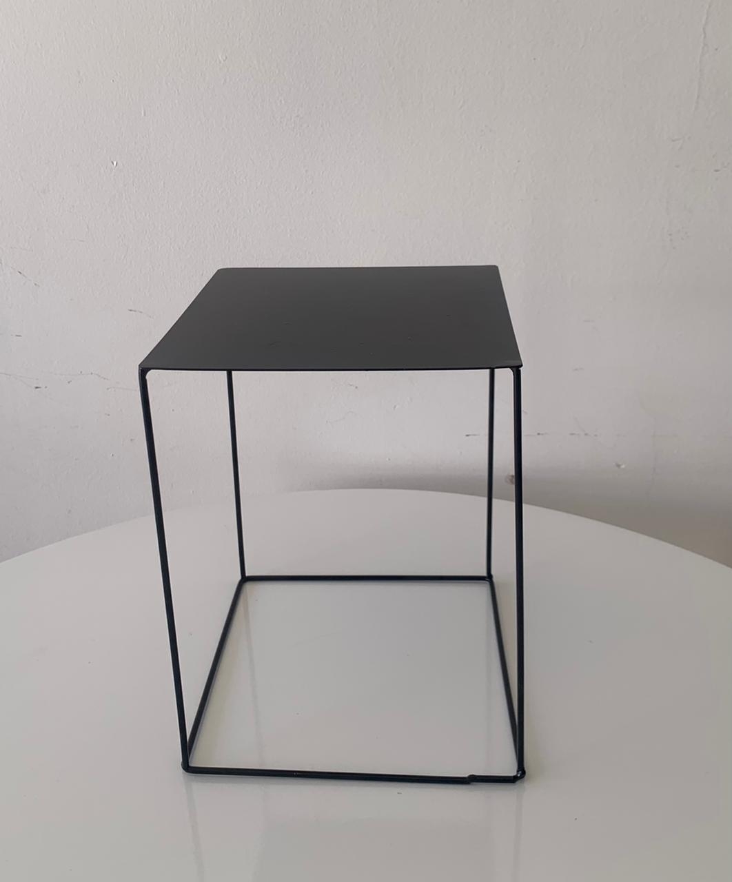 Doceira Quadrada Alta Preto - suafesta.gyn