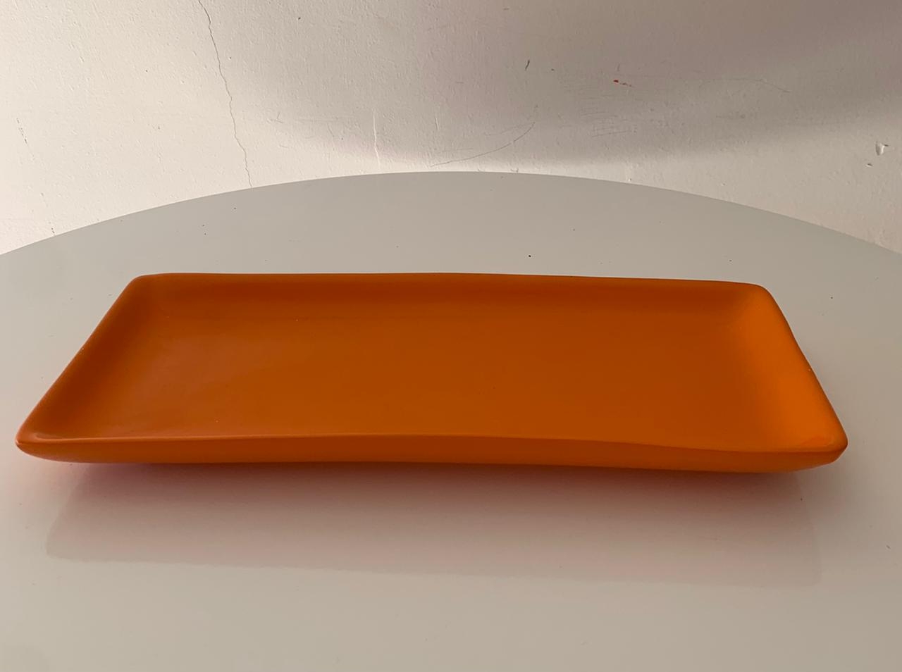 Doceira Retangular G Laranja Neon - suafesta.gyn