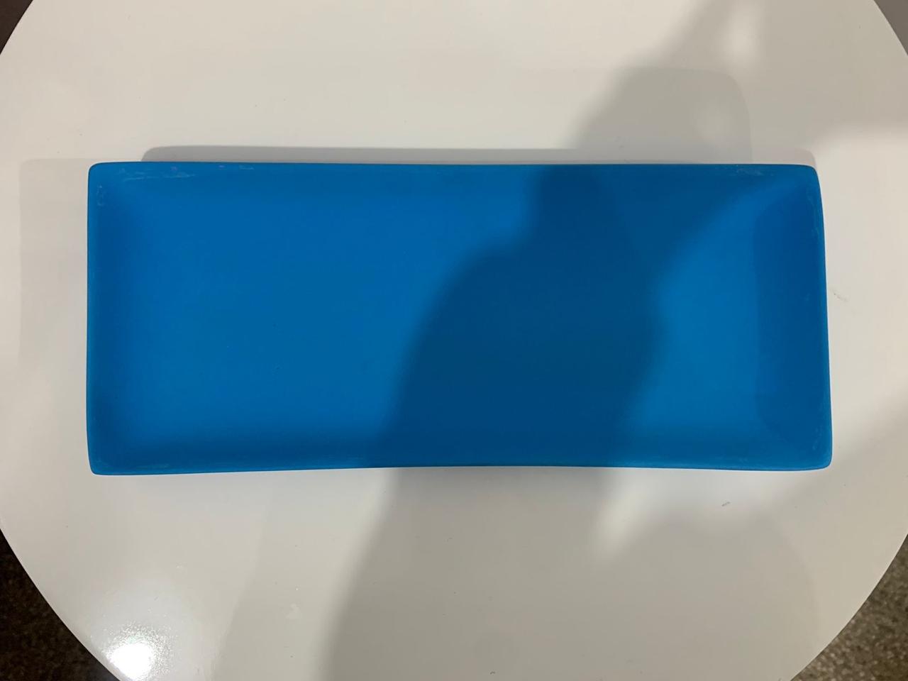 Doceira Retangular G Azul Neon - suafesta.gyn