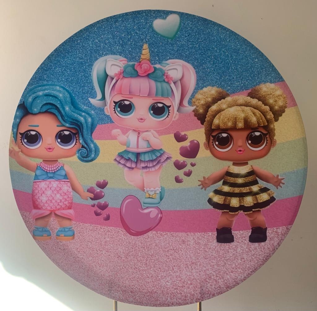 Painel Sublimado Lol 1,2X1,2 - suafesta.gyn