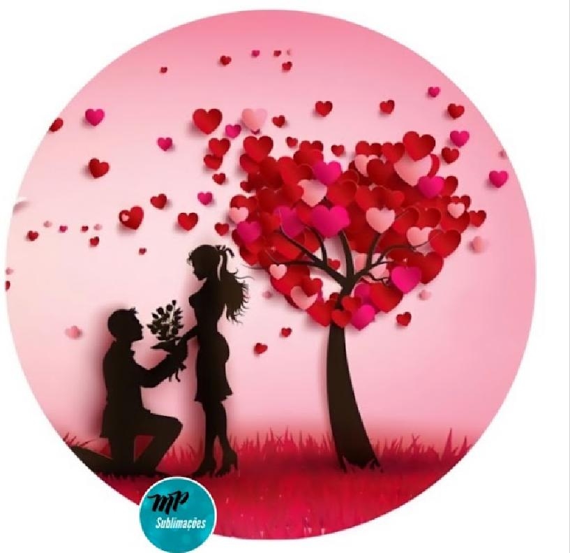 Painel Sublimado Namorado 1,5X1,5 - suafesta.gyn