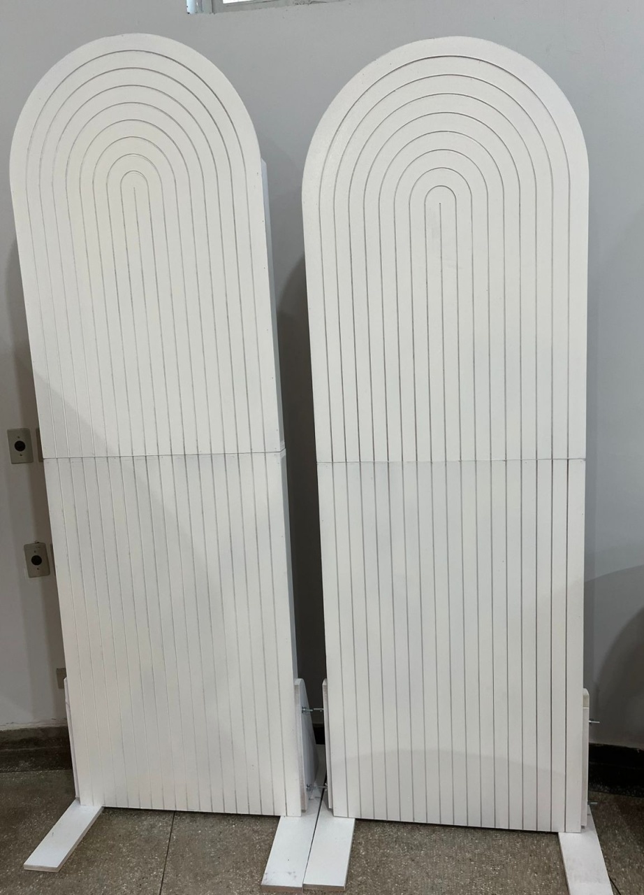 Painel Ripado Branco - suafesta.gyn