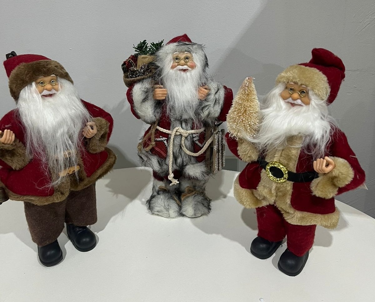 Papai Noel 30Cm - suafesta.gyn