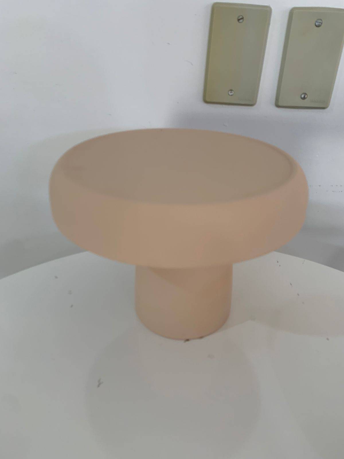 Boleira Cogumelo Porcelana G Cappuccino - suafesta.gyn