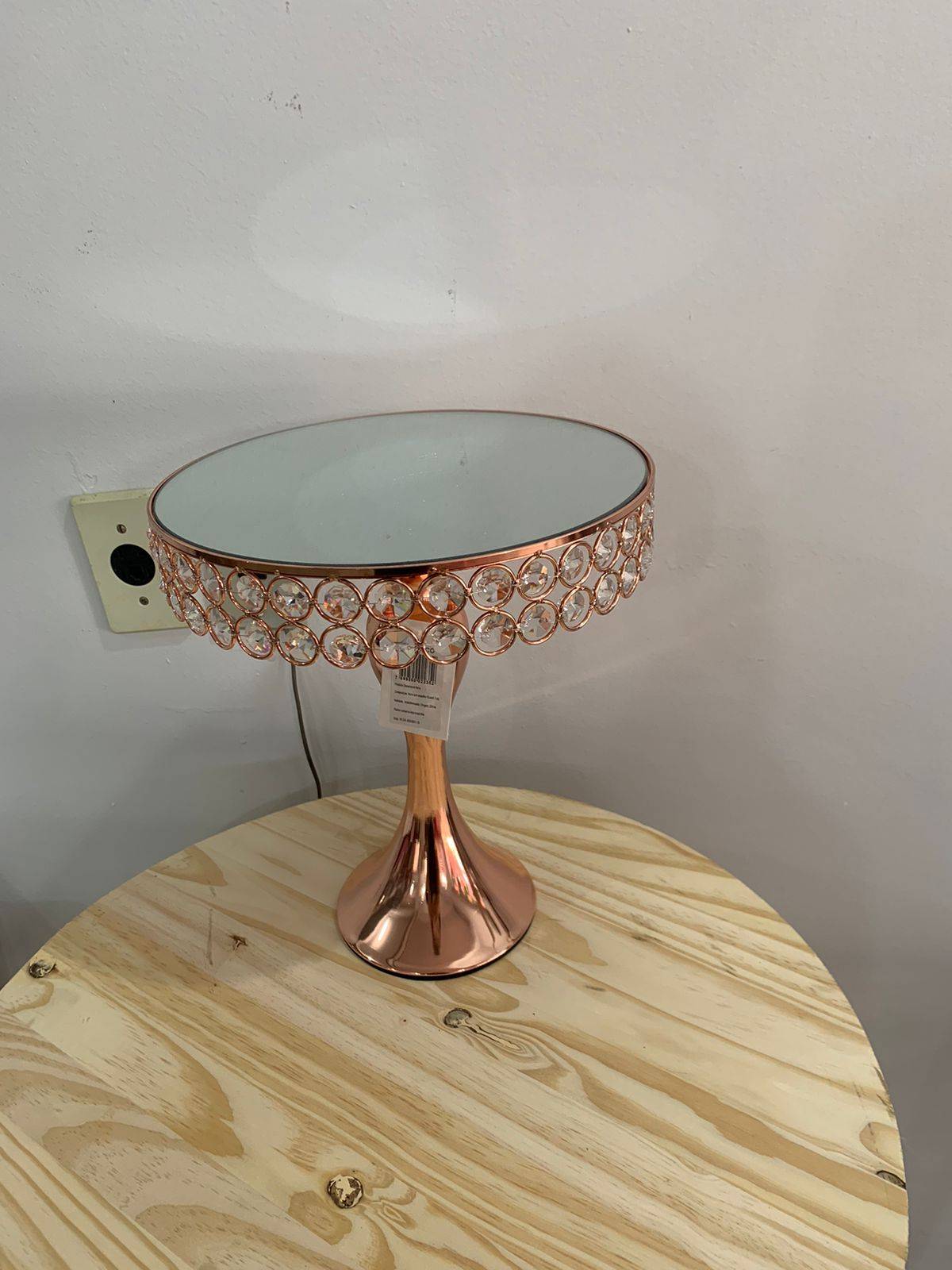 Boleira Em Cristal G Rosé - suafesta.gyn