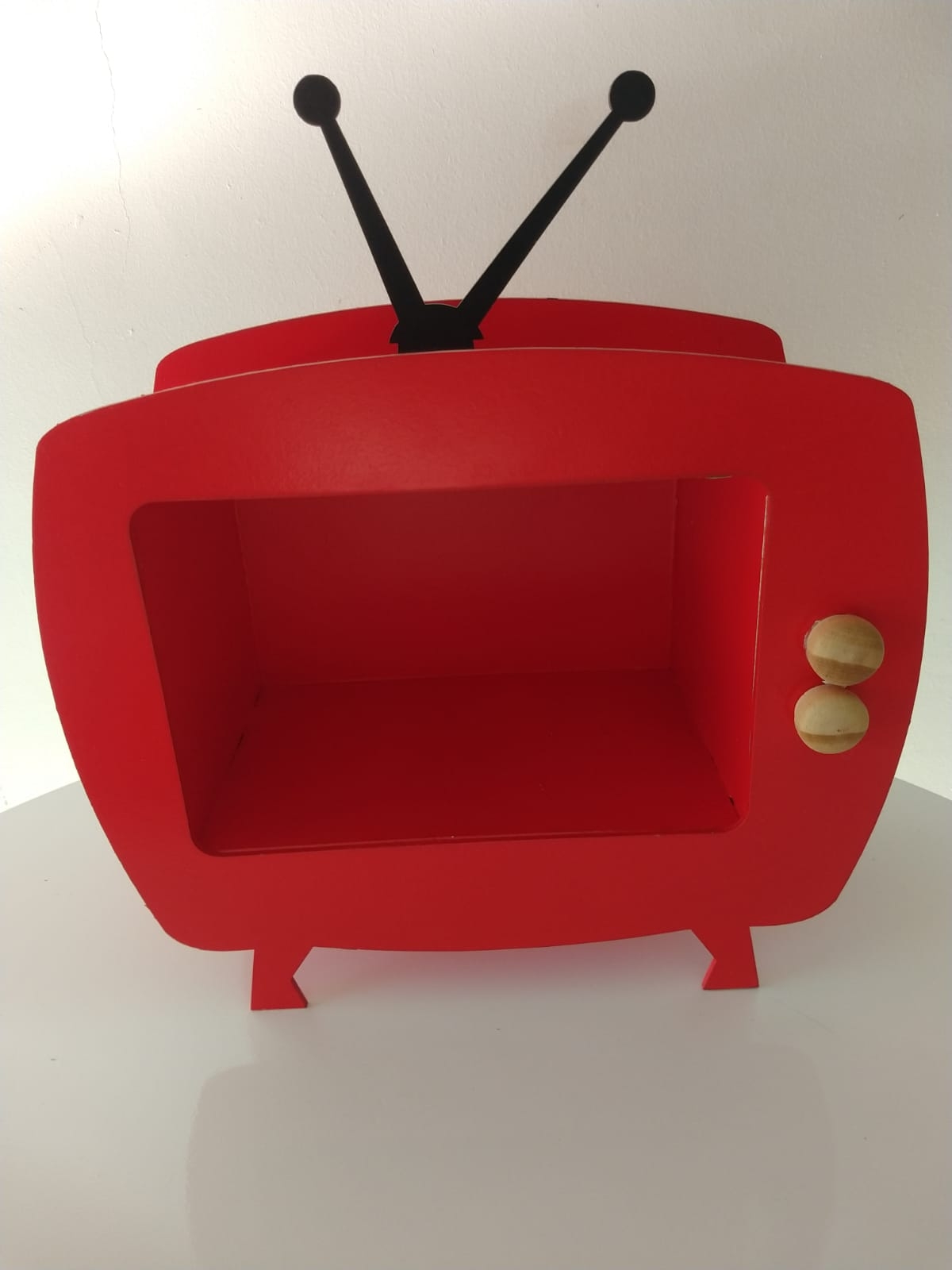 Mini Tv Mdf Vermelho - suafesta.gyn
