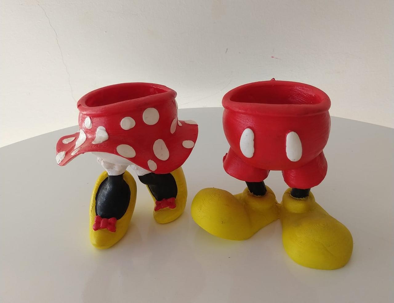 Cachepô Mickey E Minnie - suafesta.gyn