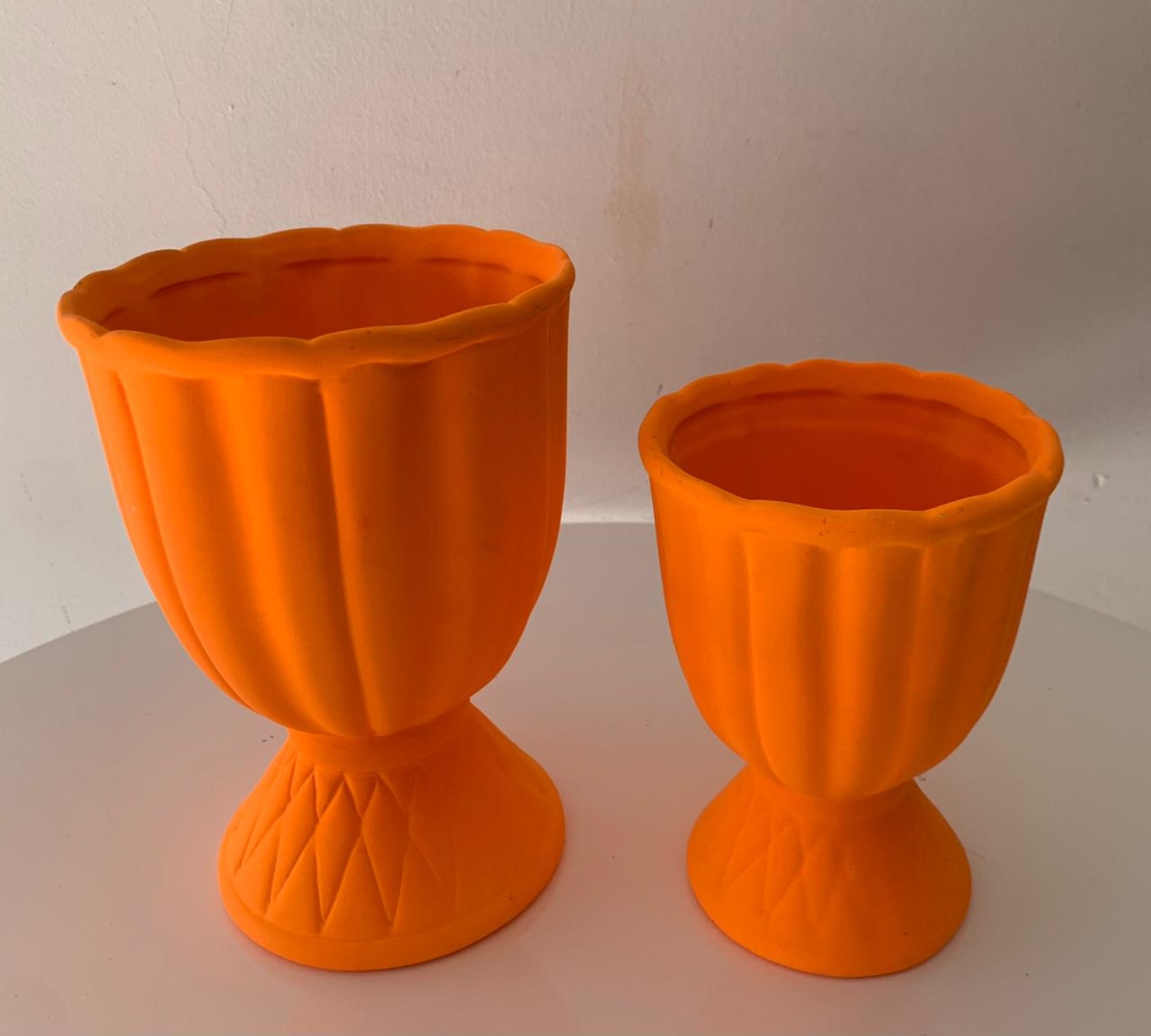 Dupla de Vaso Laranja Neon - suafesta.gyn