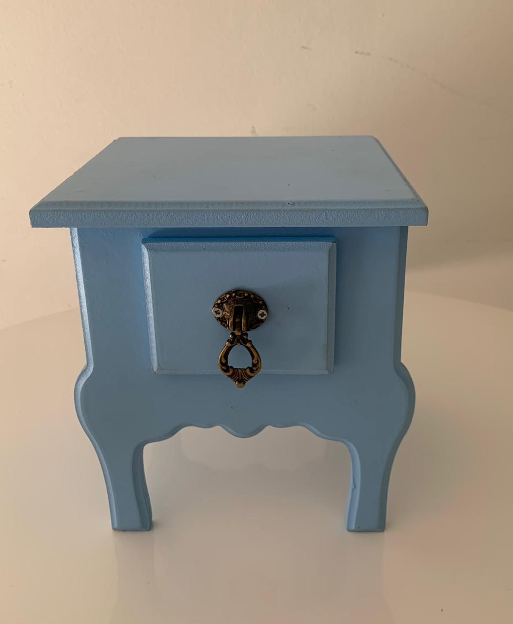 Mini Criado Azul - suafesta.gyn