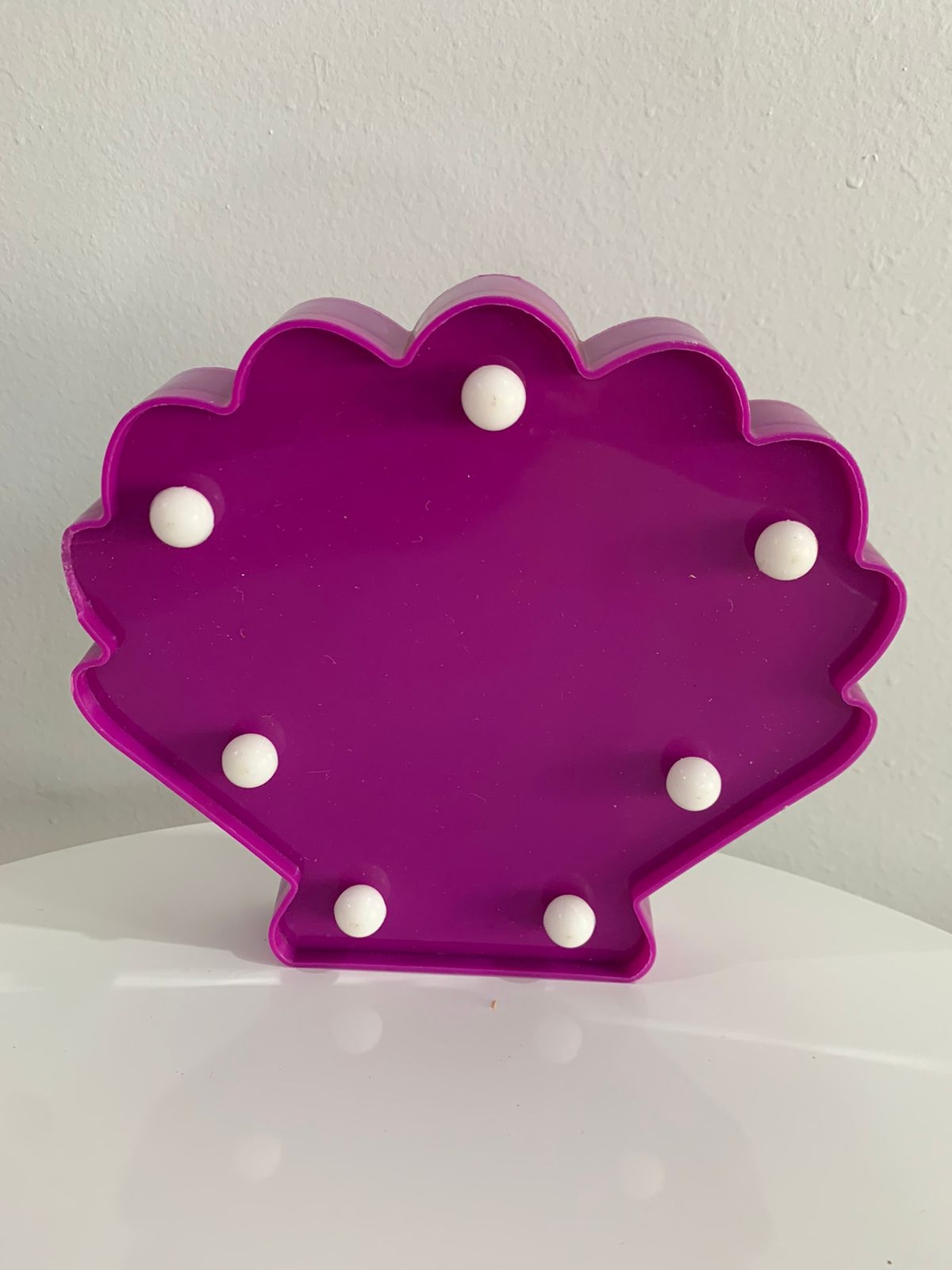 Luminoso Concha Roxo - suafesta.gyn