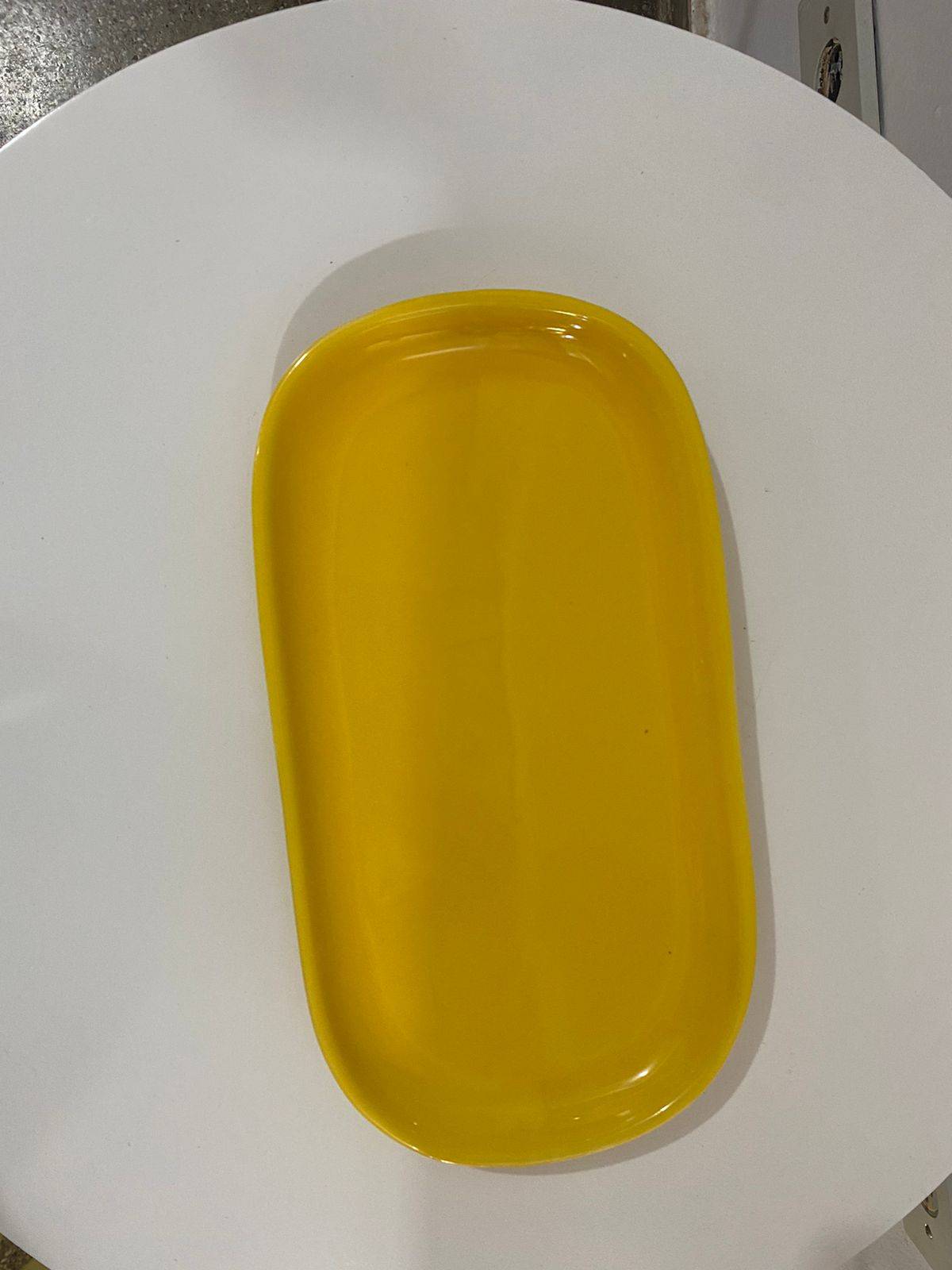Doceira Oval Amarelo - suafesta.gyn