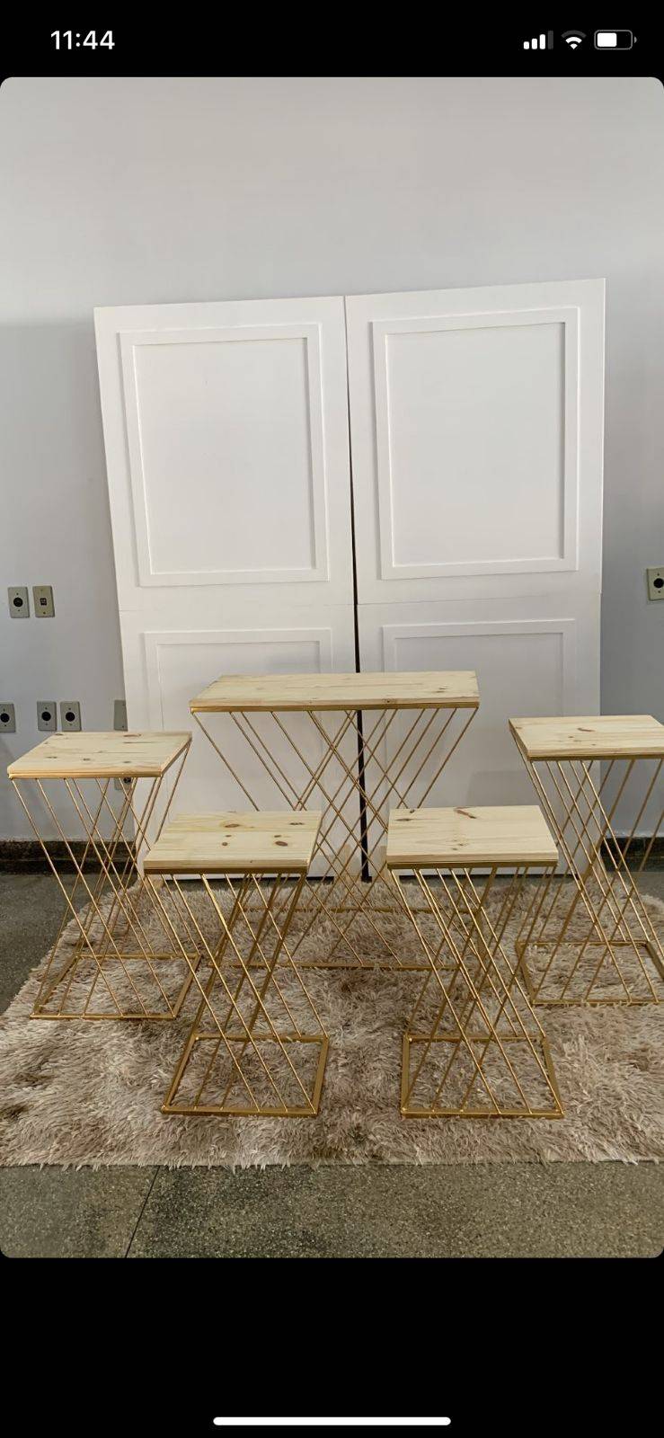 Conjunto X 5 Mesas - suafesta.gyn