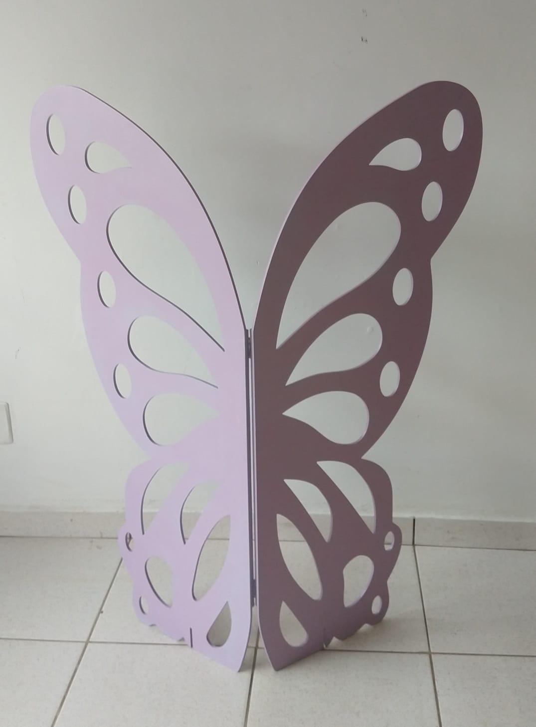 Painel Borboleta Lilás - suafesta.gyn