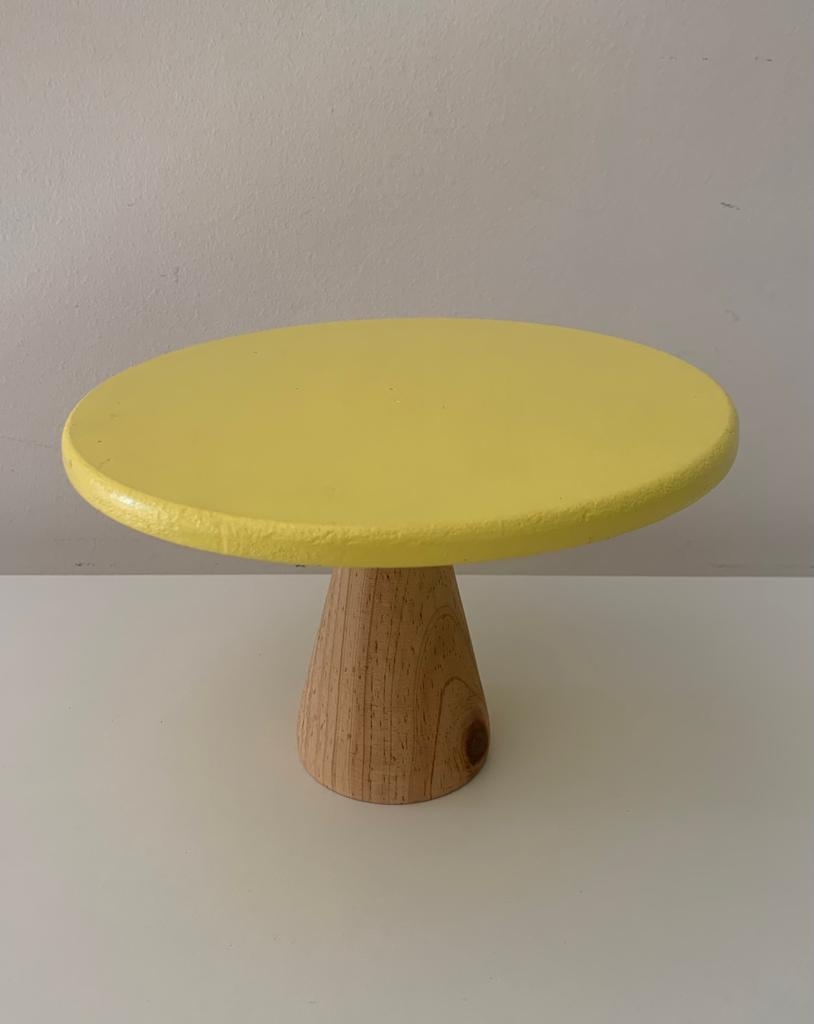 Boleira Cogumelo Amarelo - suafesta.gyn