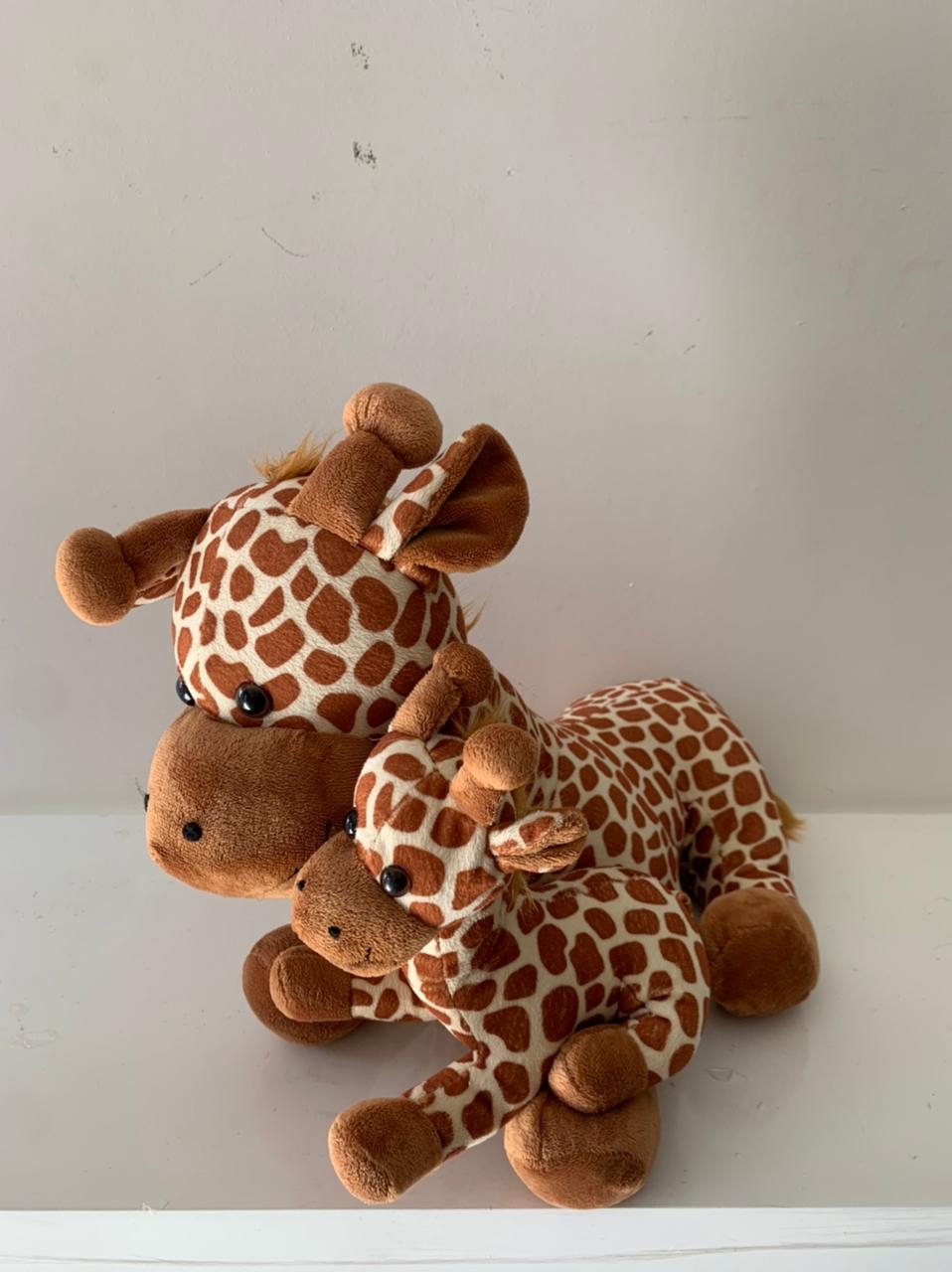Pelucia Girafa Com Filhoe - suafesta.gyn
