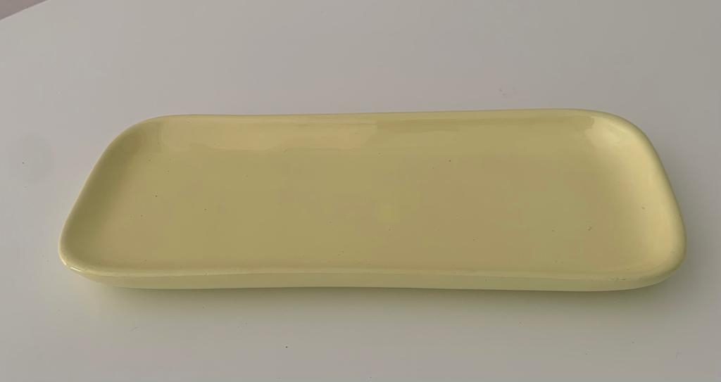 Doceira Retangular P Amarelo Candy - suafesta.gyn