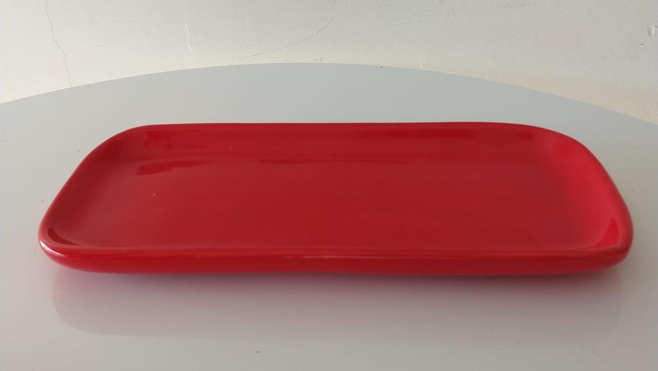 Doceira Retangular P Vermelho - suafesta.gyn