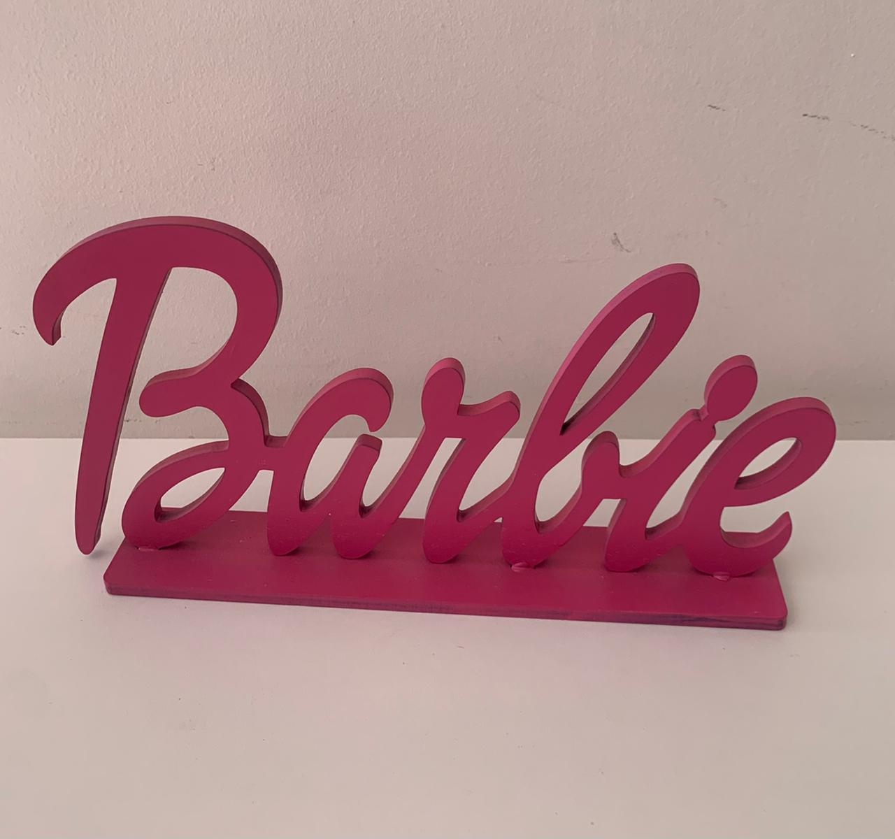 Palavra Barbie - suafesta.gyn