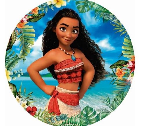 Painel Sublimado Moana 1,2X1,2 - suafesta.gyn