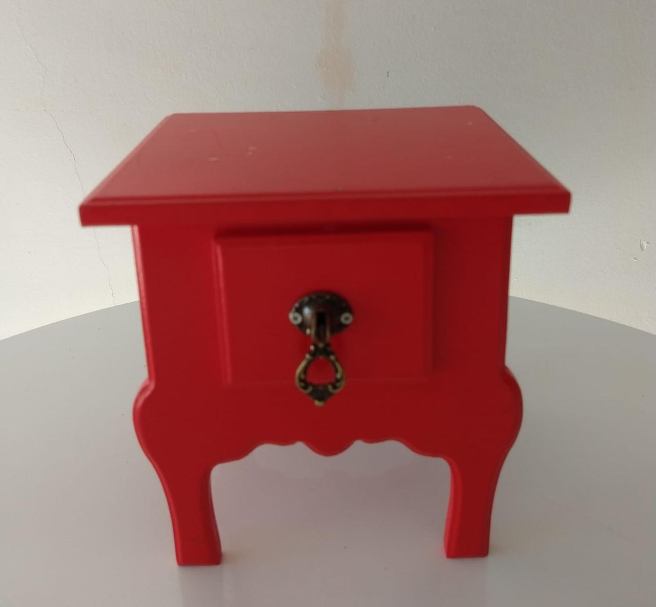 Mini Criado Vermelho - suafesta.gyn
