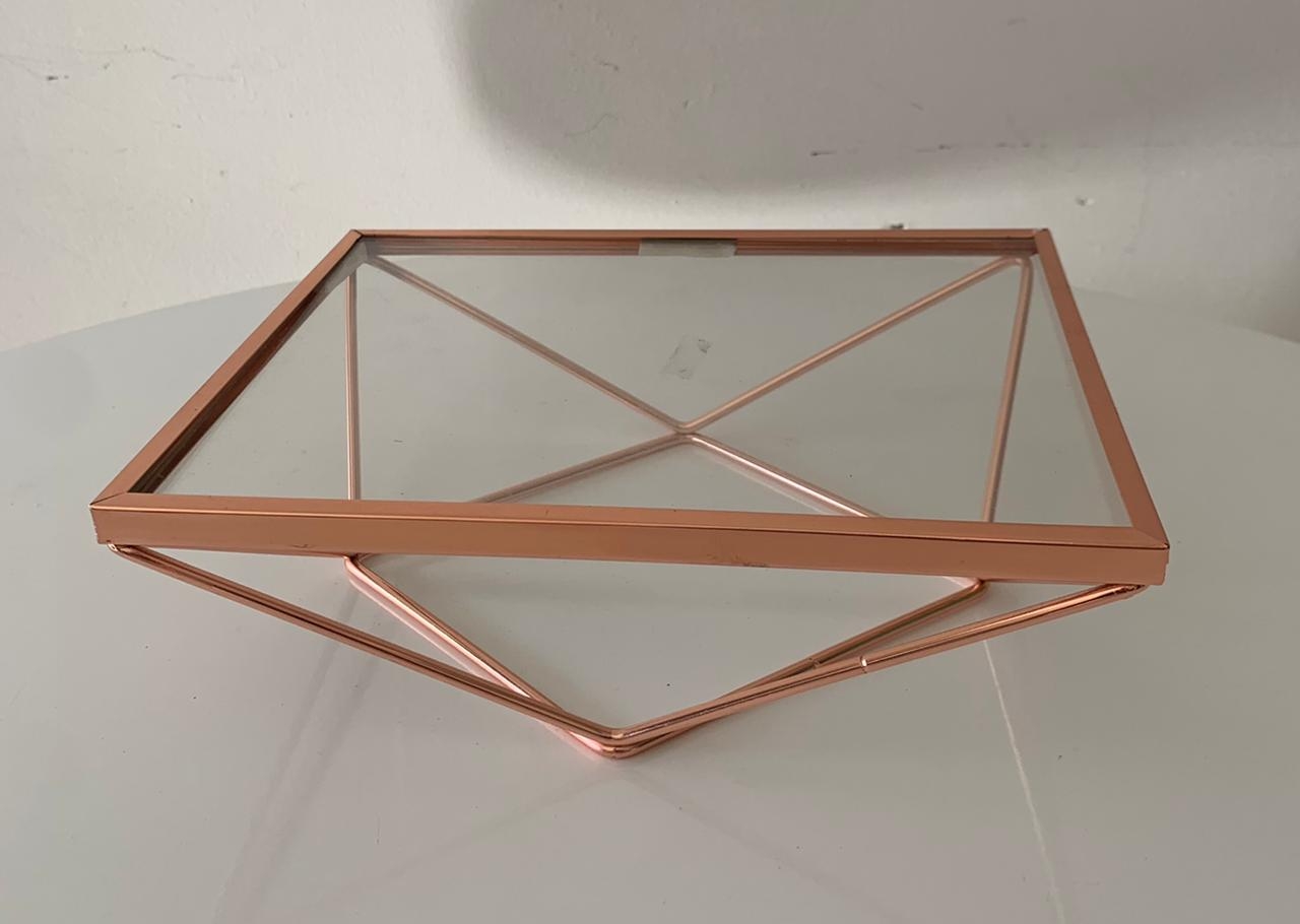 Doceira Vidro Alta G Rosé - suafesta.gyn
