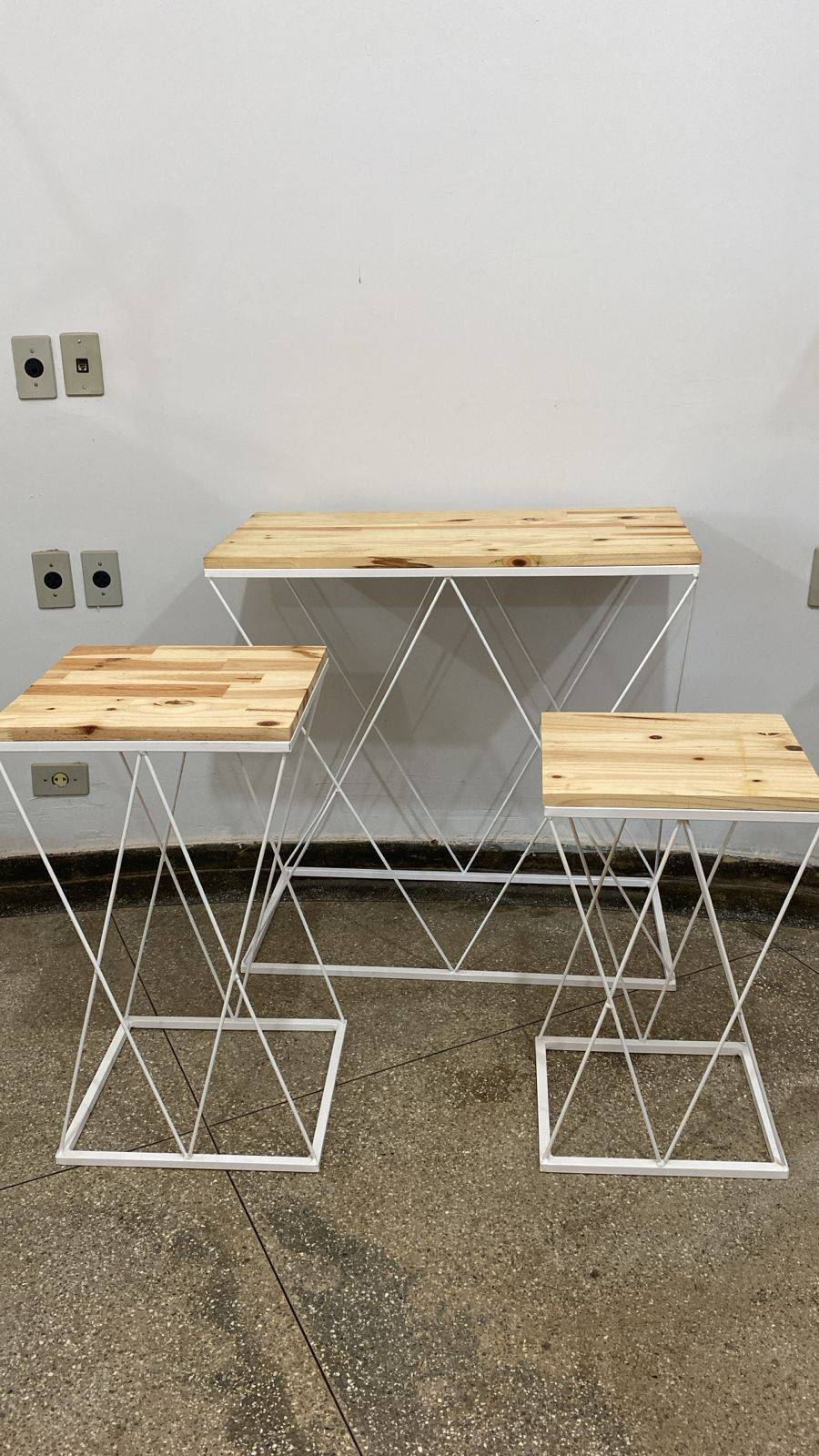Trio de Mesa X - suafesta.gyn