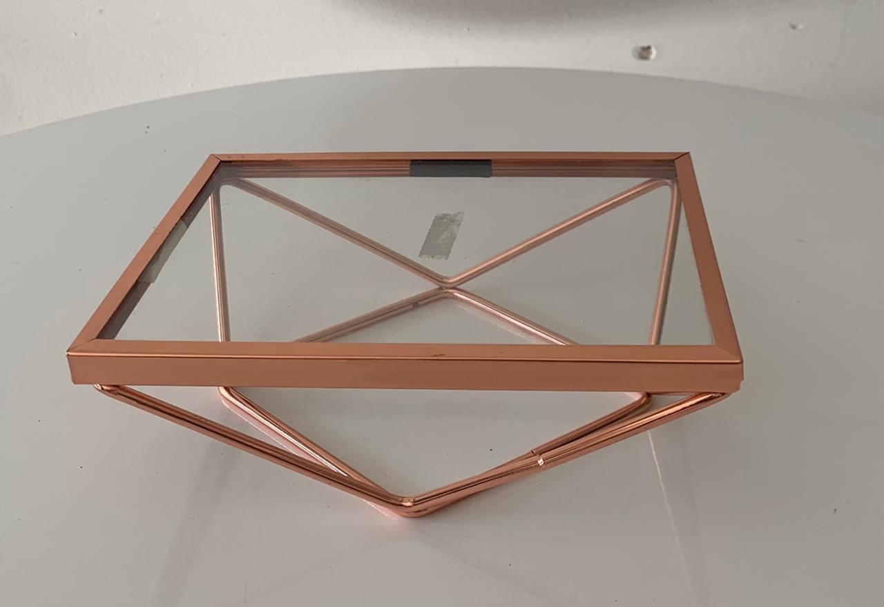 Doceira Vidro Alta M Rosé - suafesta.gyn
