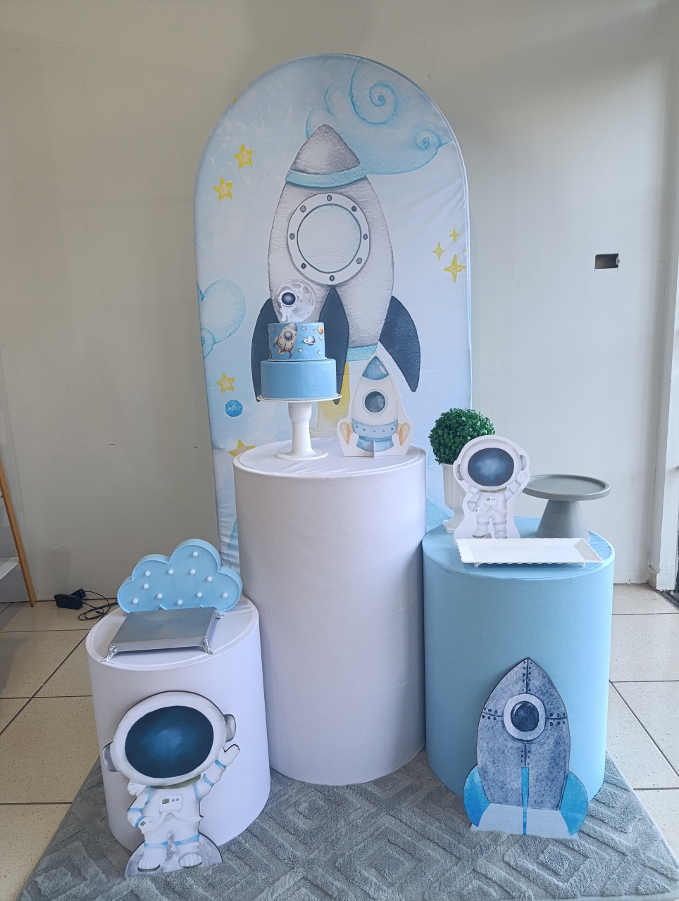Astronauta 1 - Bella festa decoração 