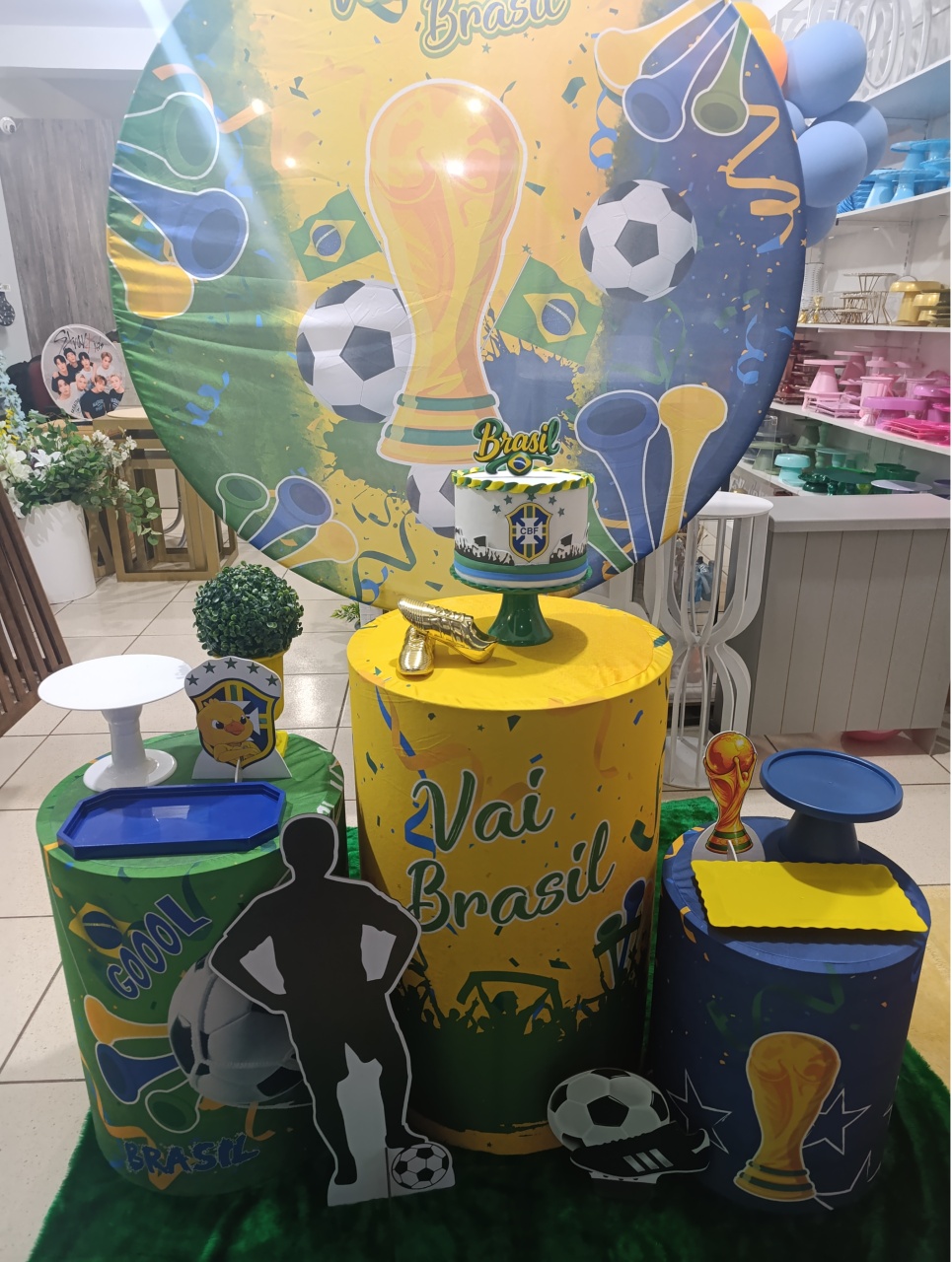 Kit Brasil - Bella festa decoração 