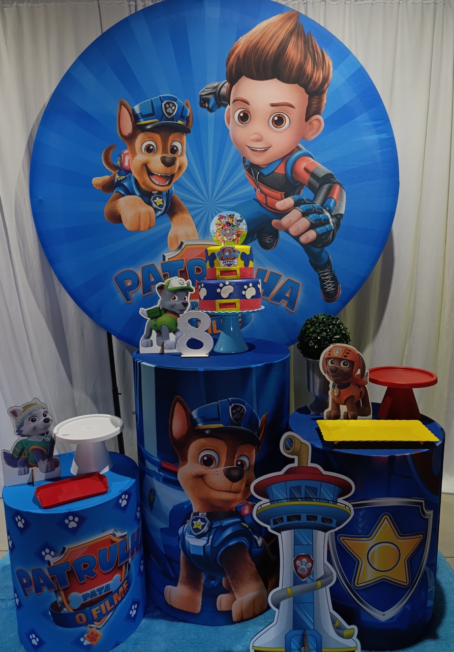 Kit Bronze - Patrulha Canina 2 - Bella festa decoração 