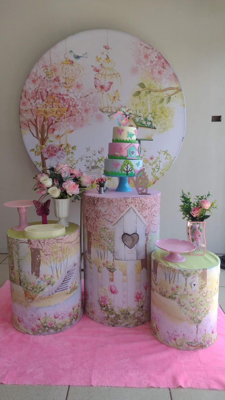 Jardim Encantado 1 - Bella festa decoração 