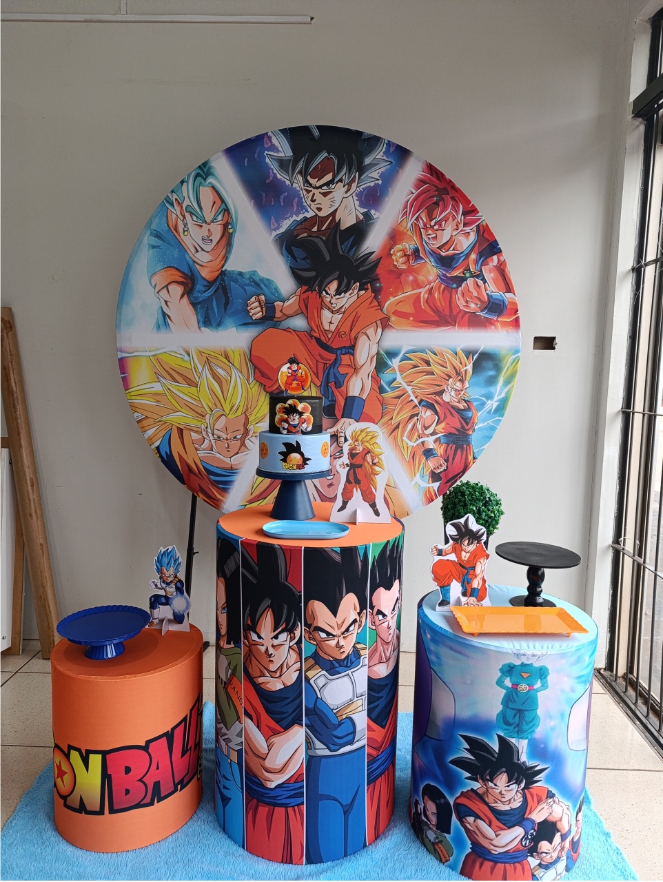 Kit Dragon Ball - Bella festa decoração 