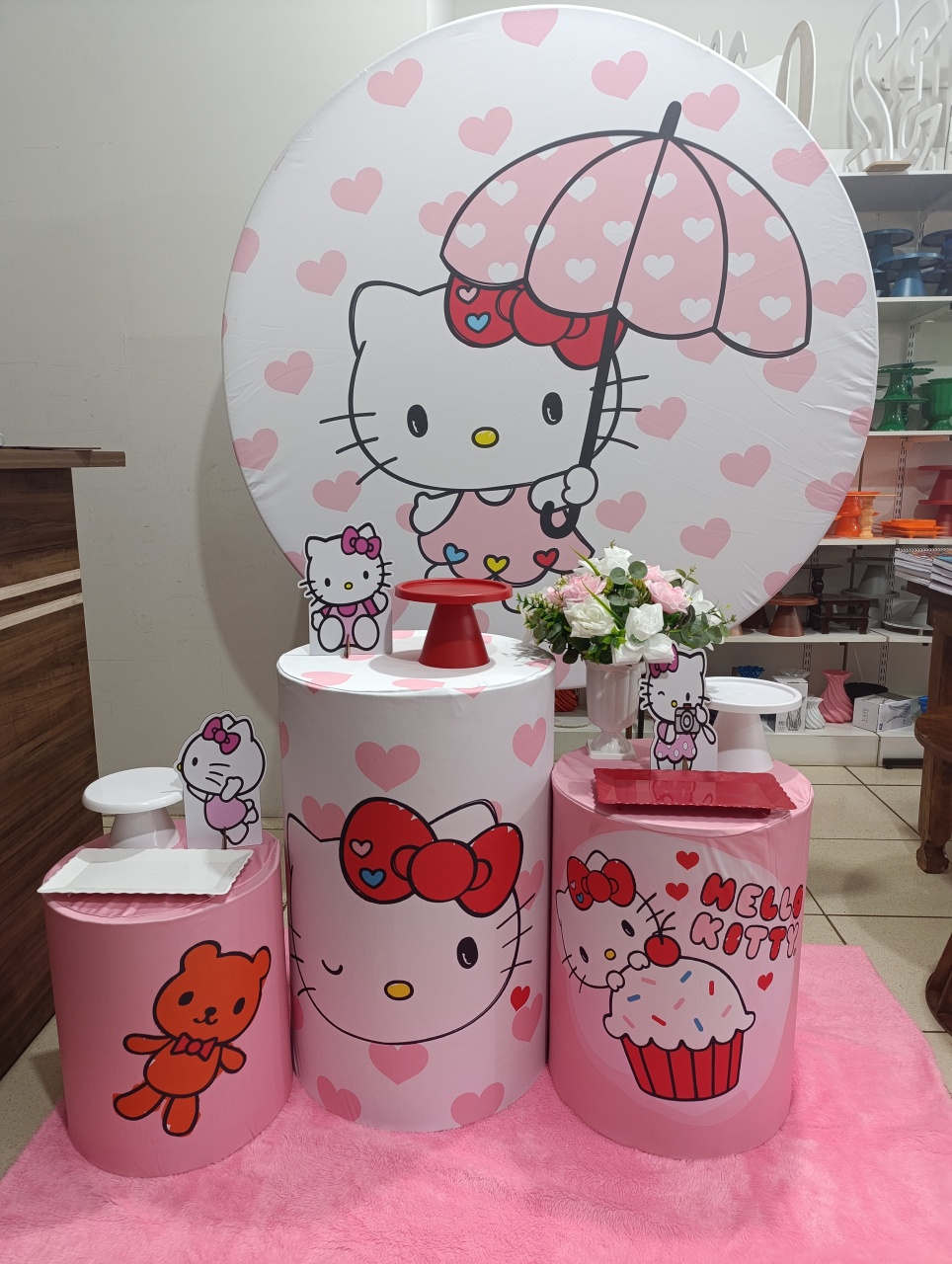 Kit Hello Kitty  - Bella festa decoração 