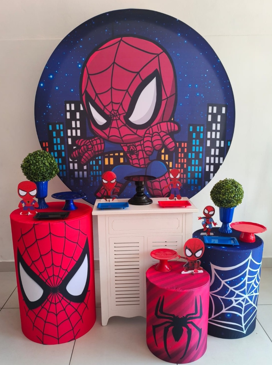Kit Ouro Homem Aranha Cute  - Thefest