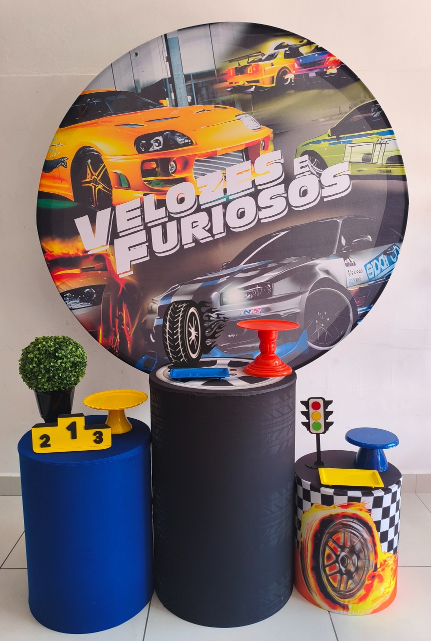 Kit Prata Velozes E Furiosos  - Thefest
